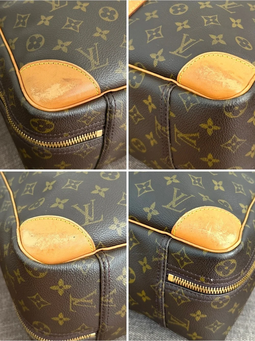 Authentic Louis Vuitton Sirius 45 travel bag brown monogram M41408 LV unisex - Picture 11 of 16